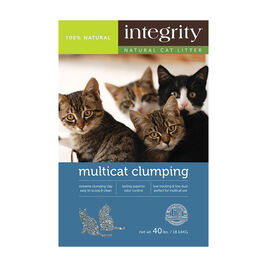 Integrity Multi-Cat Clumping Cat Litter, 40-lb