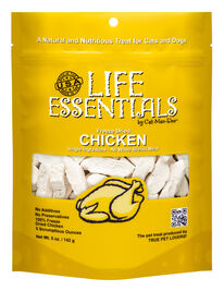 Life Essentials Chicken Freeze-Dried Cat & Dog Treats, 5-oz