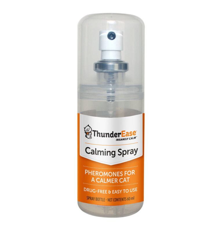 ThunderEase Calming Pheromone Spray for Cats, 60-ml