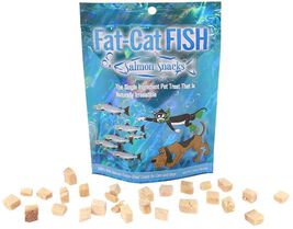 Fat-Cat Fish Wild Salmon Freeze-Dried Dog & Cat Treats, 1.25-oz