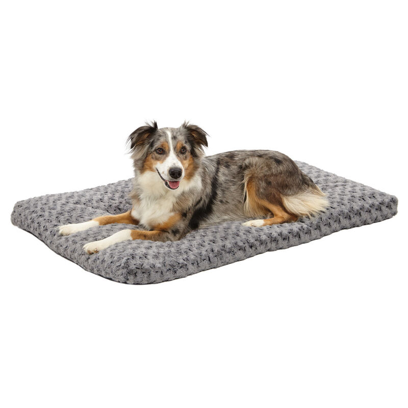 Midwest Quiet Time Ombre Swirl Dog & Cat Bed, Grey, 30-in