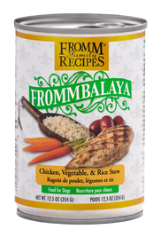 Fromm Family Recipes Frommbalaya Chicken, Vegetable, & Rice Stew Canned Dog Food, 12.5-oz