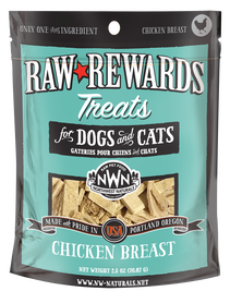 Northwest Naturals Raw Rewards Chicken Breast Freeze Dried Dog & Cat Treats, 3-oz