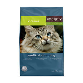 Integrity Premium Multi-Cat Clumping Cat Litter, 40-lb