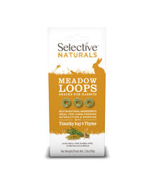 Supreme Selective Naturals Meadow Loops Rabbit Treats, 2.8-oz