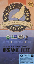 Scratch and Peck Feeds Organic Layer with Corn Chicken & Duck Feed, 40-lb
