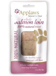 Applaws Whole Salmon Loin Natural Cat Treat, 1.06-oz