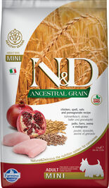 Farmina N&D Ancestral Grain Chicken & Pomegranate Adult Mini