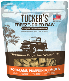 Tucker's Pork, Lamb & Pumpkin Freeze Dried Dog Food