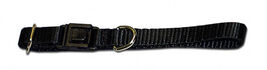 OmniPet Kwik Klip Adjustable Nylon Dog Collar, Black