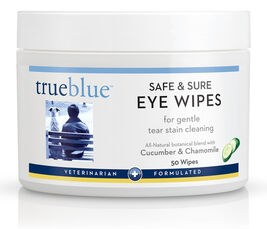 TrueBlue Safe & Sure Dog Eye Wipes, 50-count
