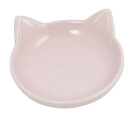 Winifred & Lily Cat Silhouette Cat Dish, Blush
