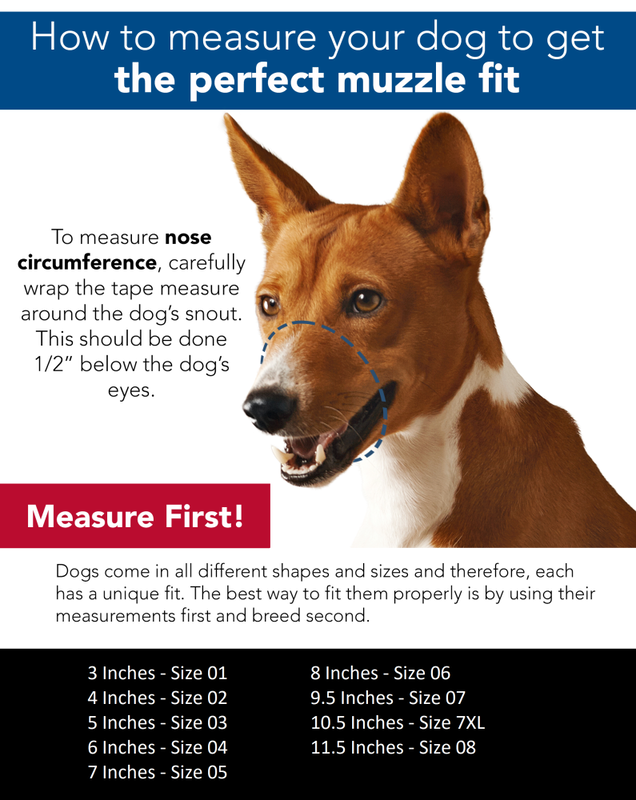 Coastal Best Fit Adjustable Mesh Dog Muzzle